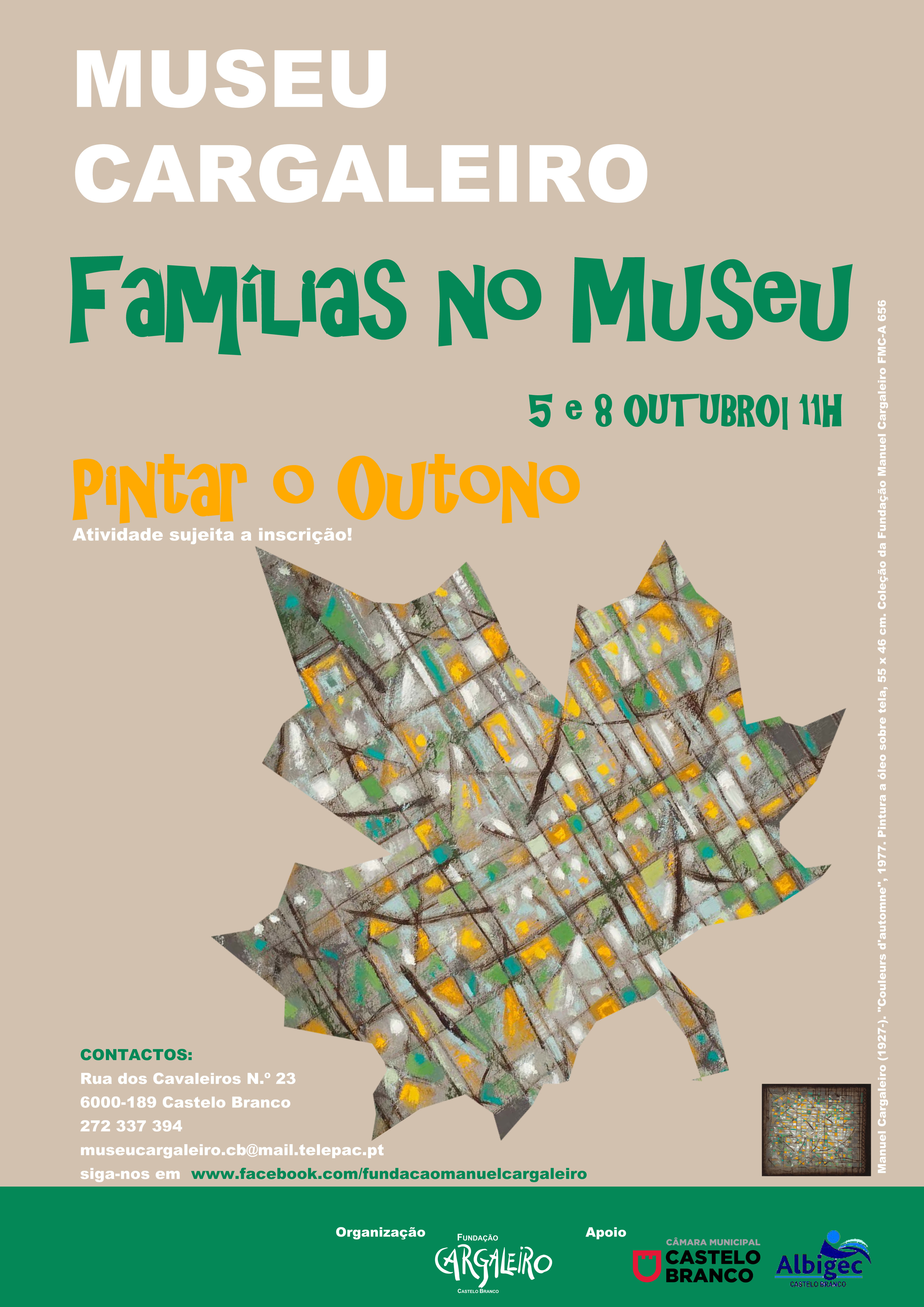 Imagem Evento - Famílias Museu OUT 2017